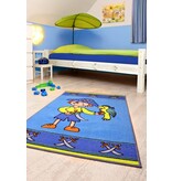 Tapijt kinderkamer met stoere piraat 80x120cm