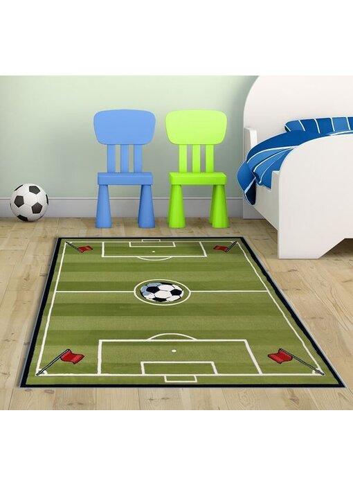Voetbal tapijt voor kinderkamer