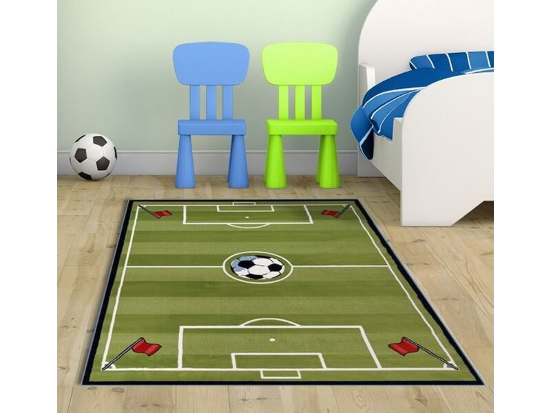 Voetbal tapijt voor kinderkamer