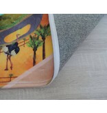 Groot speeltapijt dierentuin 130x180 - Groot formaat