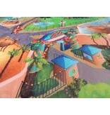 Groot speeltapijt dierentuin 130x180 - Groot formaat