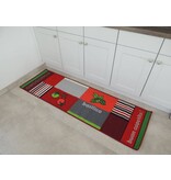 Grote kleurrijke wasbare loper voor de keuken 57x180cm