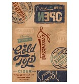 Groot tapijt met vintage look