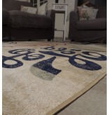 Groot tapijt met vintage look