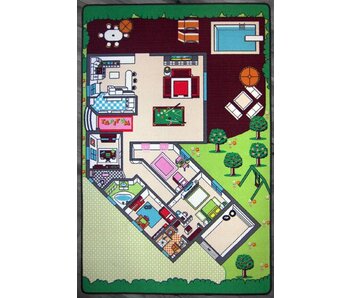 Speeltapijt huis