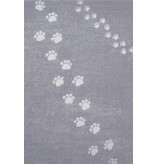 Grijs tapijt voor kinderkamer 100x150cm