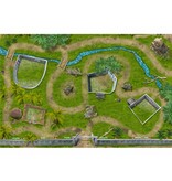 Hygiënische speelmat dino's 100x150cm