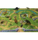 Hygiënische speelmat dino's 100x150cm