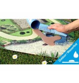 Hygiënische speelmat dino's 100x150cm