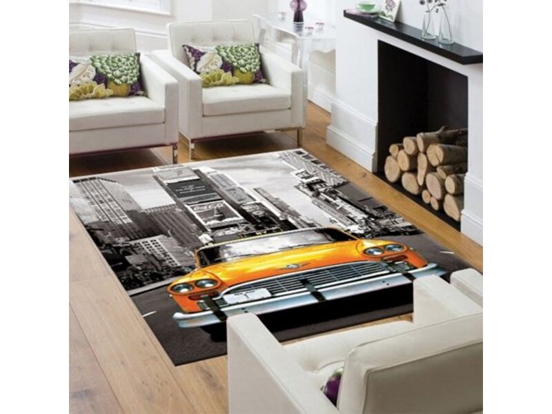 Trendy en hip tapijt New York 133x190cm