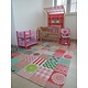 Kleurrijk tapijt kinderkamer met leuk motief