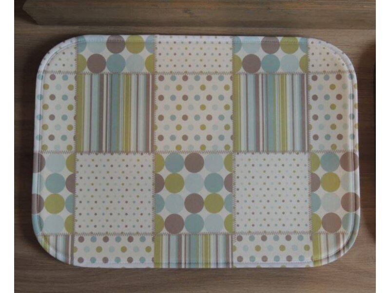 Badmatten patchwork motief