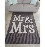 Trendy tapijt met coole print 140x200cm