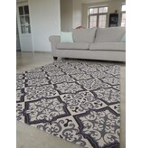 Tapijt met een retro tegelmotief 140x200cm