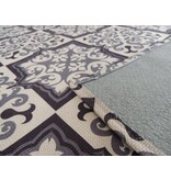 Tapijt met een retro tegelmotief 140x200cm