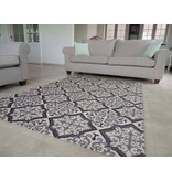Tapijt met een retro tegelmotief 140x200cm