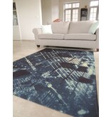 Trendy tapijt met coole print van DJ-mengtafel