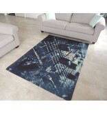 Trendy tapijt met coole print van DJ-mengtafel