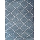 Blauw tapijt met lange pool jongenskamer