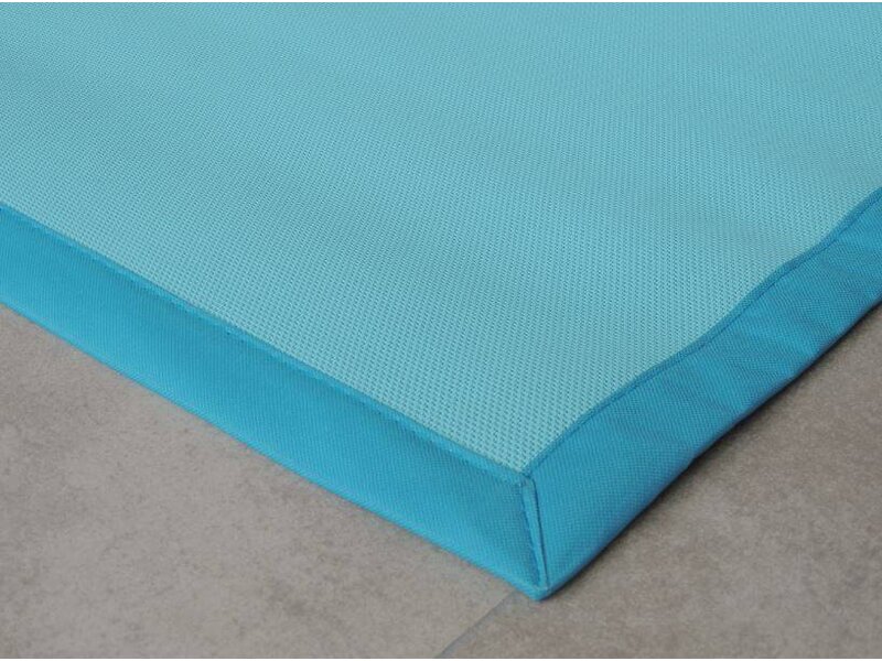 Tapijt voor buiten in frisse muntkleur 120x180