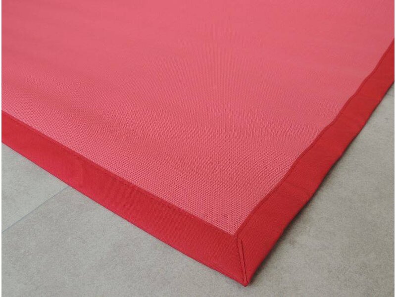 Tapijt voor buiten in roze en rode kleur 120x180