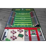 Groot speeltapijt voetbalveld 130x200cm