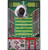 Groot speeltapijt voetbalveld 130x200cm