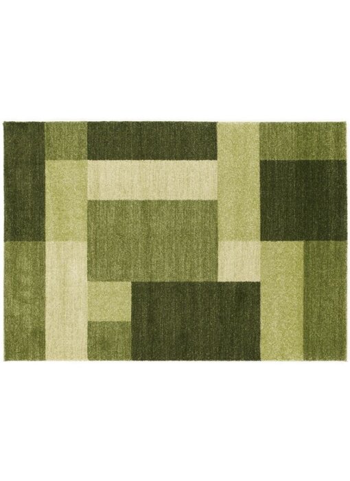 Groen design tapijt