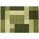 Groen design tapijt