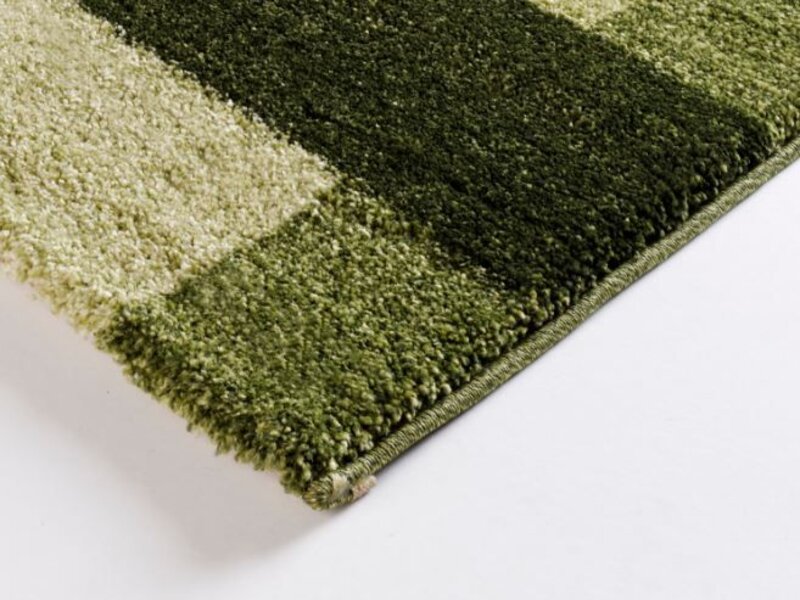 Groen design tapijt