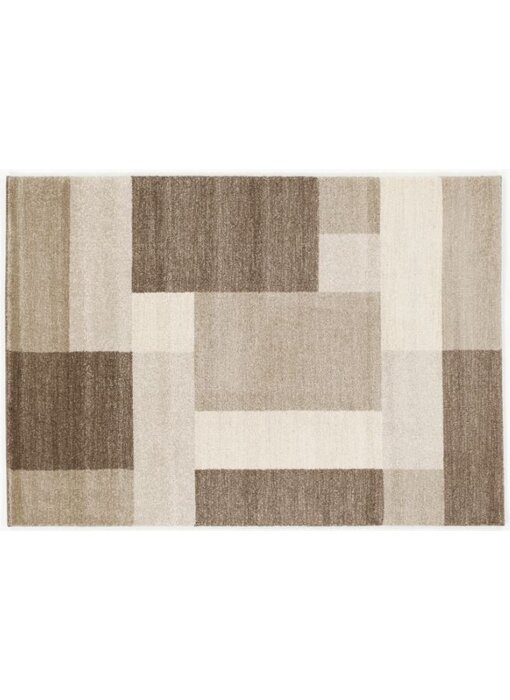 Beige modern tapijt
