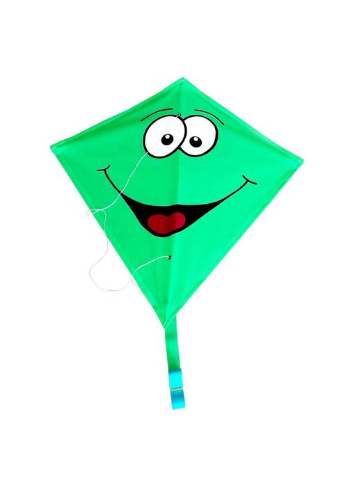 Rhombus Rhombus Vlieger Diamond Smiley - Groen