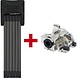 Abus vouwslot Bordo 6015/120 SH + accu frame slot Abus vouwslot Bordo 6015/120 SH + accu frame slot