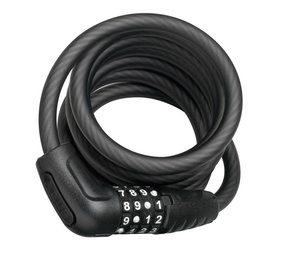 Abus cijfer kabelslot Numero 5510C/180 zwart