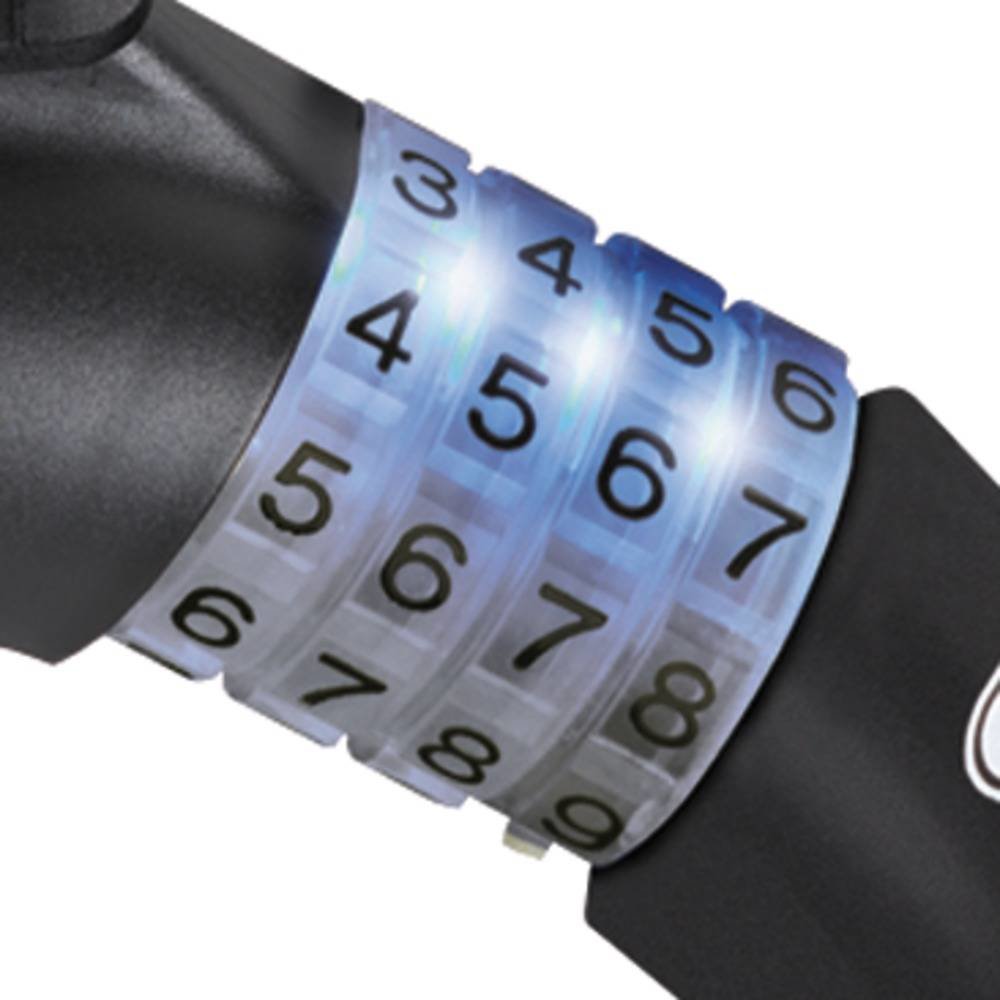 Abus cijfer kabelslot Steel-O-Flex Raydo Pro 1460/85 incl. KLICKfix Abus cijfer kabelslot Steel-O-Flex Raydo Pro 1460/85 incl. KLICKfix