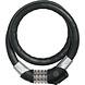 Abus cijfer kabelslot Steel-O-Flex Raydo Pro 1460/85 incl. KLICKfix Abus cijfer kabelslot Steel-O-Flex Raydo Pro 1460/85 incl. KLICKfix