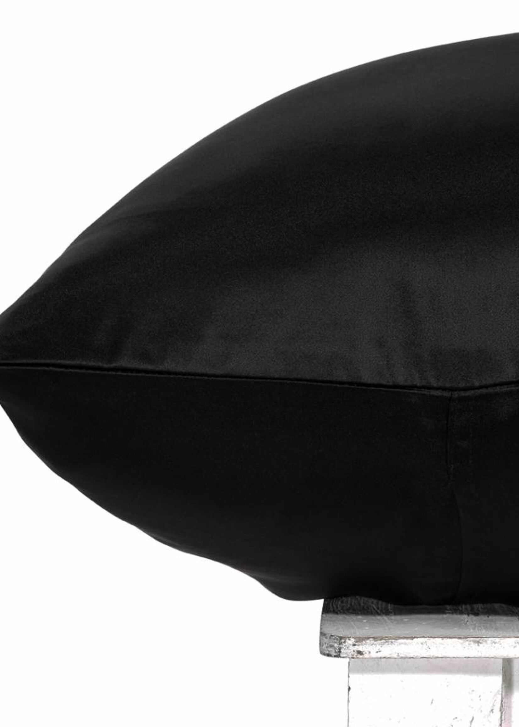 Silk Heaven Zijden Kussensloop Zwart - 19MM