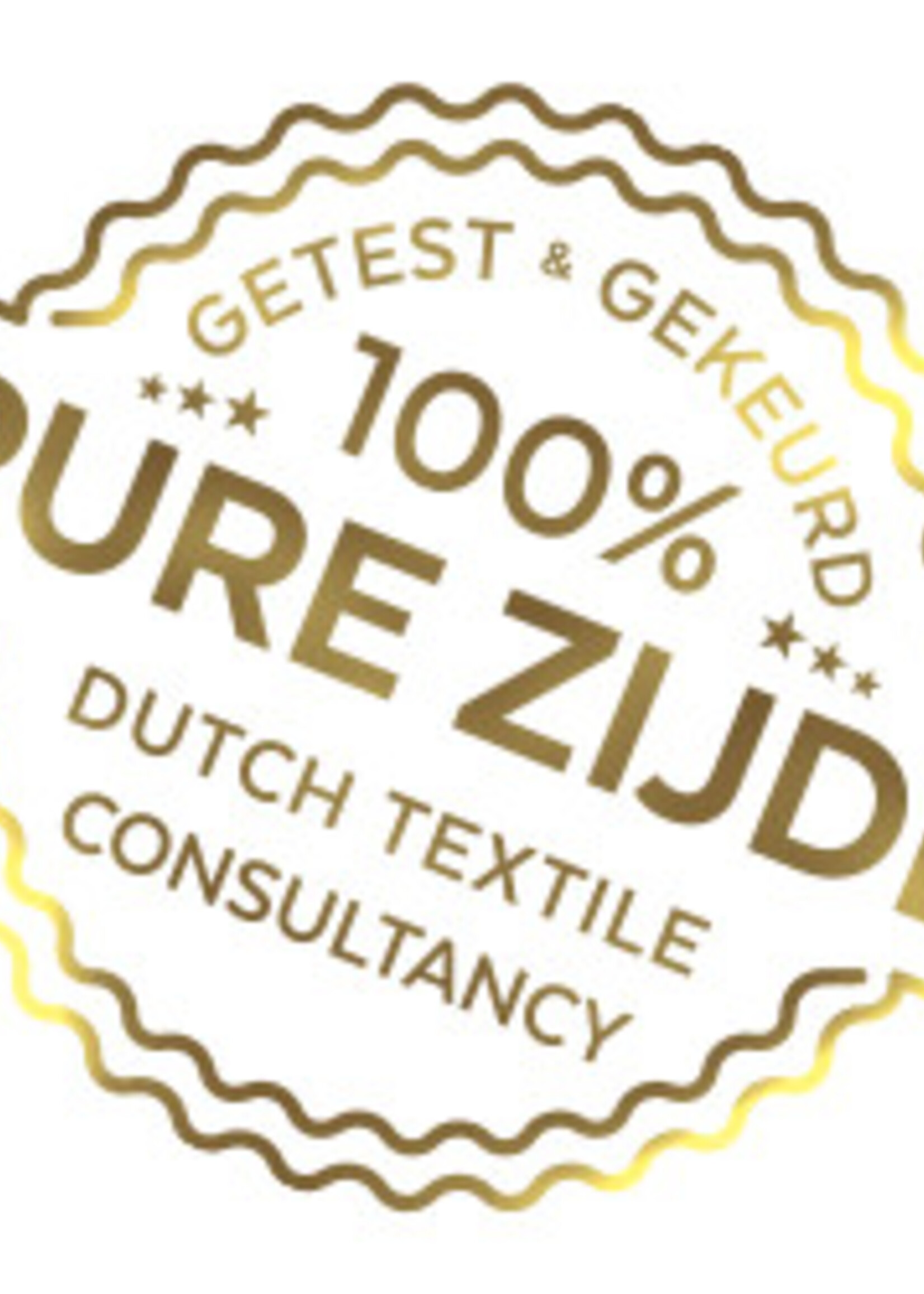 Emperior Silk  Zijden dekbedovertrek Ravel Ivoor & Taupe - 22MM