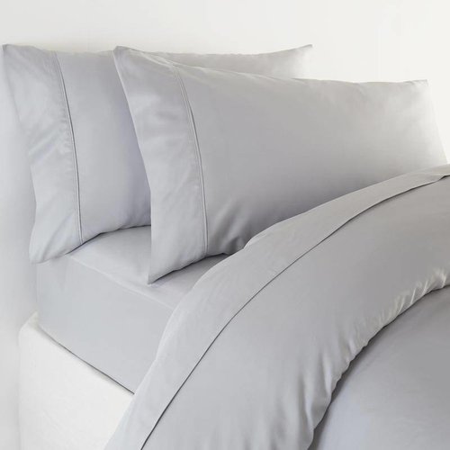 Bamboe viscose dekbedovertrek Licht grijs Bamboe viscose dekbedovertrek Licht grijs