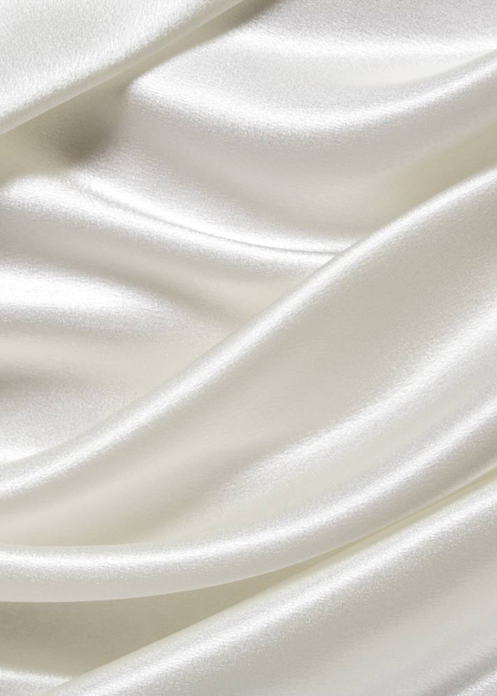 Silk Heaven Zijden hoeslaken Ivoor - 22MM Satijn