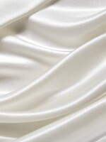 Silk Heaven Zijden split-topper hoeslaken Ivoor - 22MM Satijn