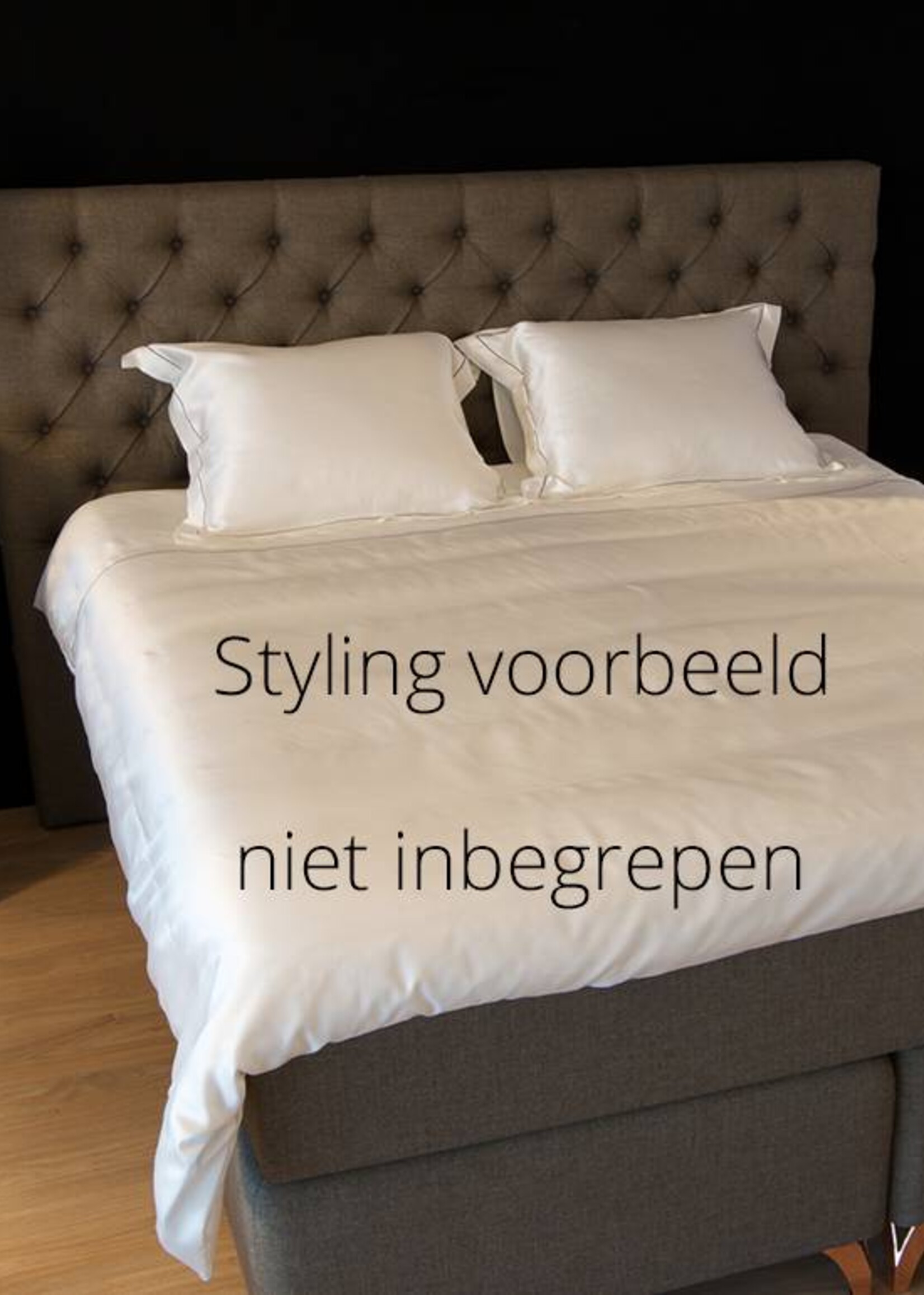 Silk Heaven Zijden hoeslaken Ivoor - 22MM Satijn