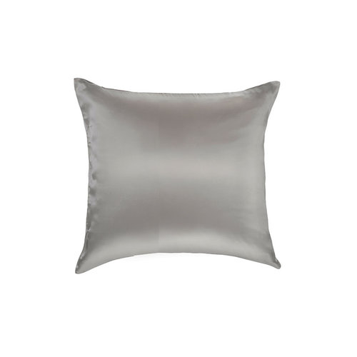 Silk Heaven 100% Zijden reis- of sierkussentje Licht grijs - 22MM Silk Heaven 100% Zijden reis- of sierkussentje Licht grijs - 22MM