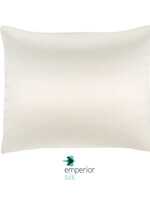 Emperior Silk  2x 100% Zijden kussensloop Verdi Ivoor - 22MM extra zacht