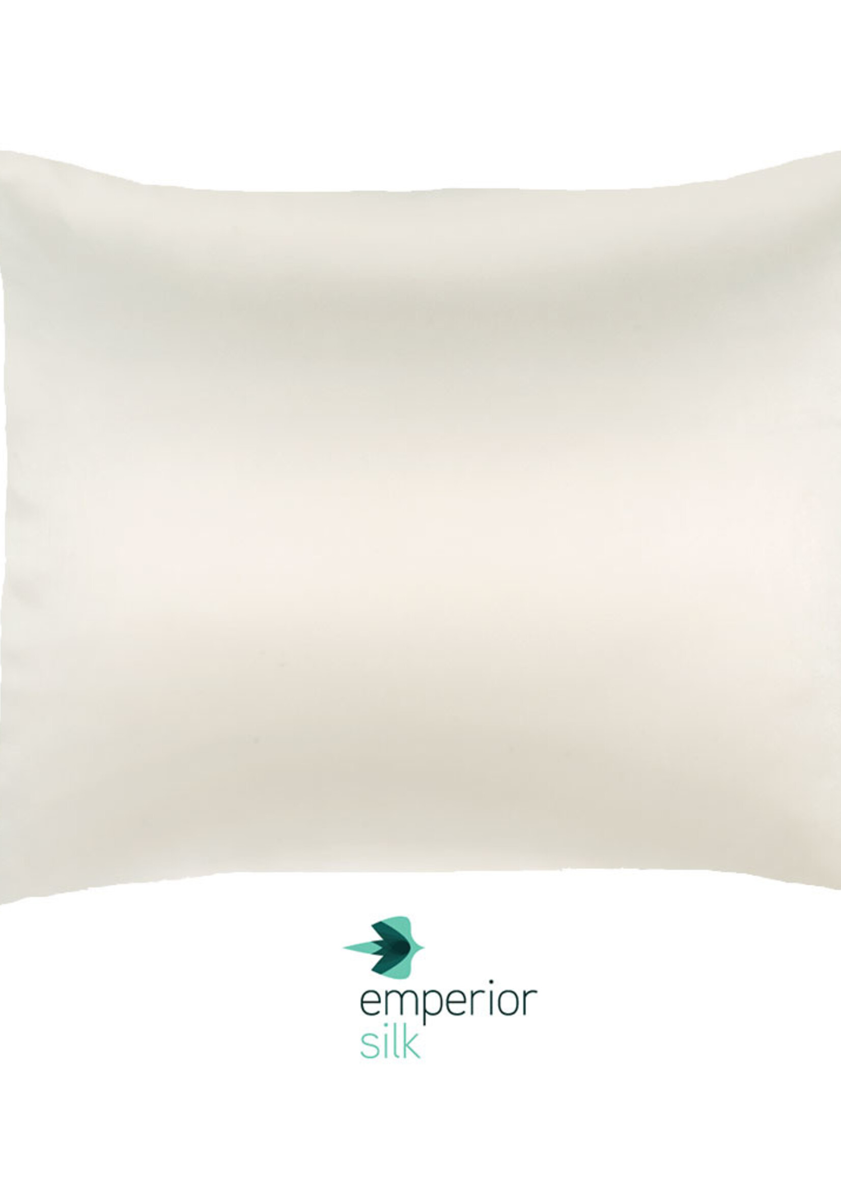 Emperior Silk  2x 100% Zijden kussensloop Verdi Ivoor - 22MM extra zacht