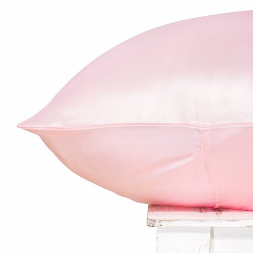 Silk Heaven 100% Zijden kussensloop Roze hotelsluiting - 19MM 60x60cm Silk Heaven 100% Zijden kussensloop Roze hotelsluiting - 19MM 60x60cm