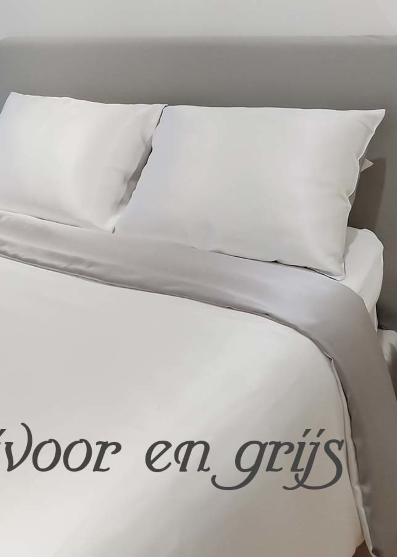 Emperior Silk  Zijden dekbedovertrek Ravel Ivoor & Taupe - 22MM