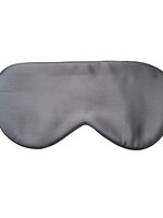 Silk Heaven Luxe zijden slaapmasker gevuld met zijde -  Antraciet
