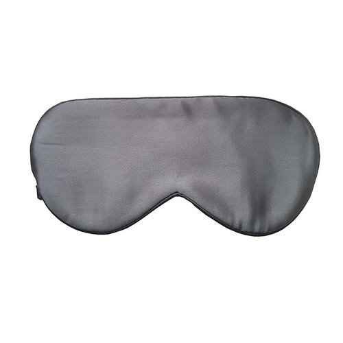 Silk Heaven Luxe zijden slaapmasker gevuld met zijde - Antraciet Silk Heaven Luxe zijden slaapmasker gevuld met zijde - Antraciet