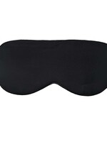 Silk Heaven Luxe zijden slaapmasker - gevuld met zijde - Zwart